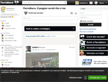 Tablet Screenshot of facciabuco.com